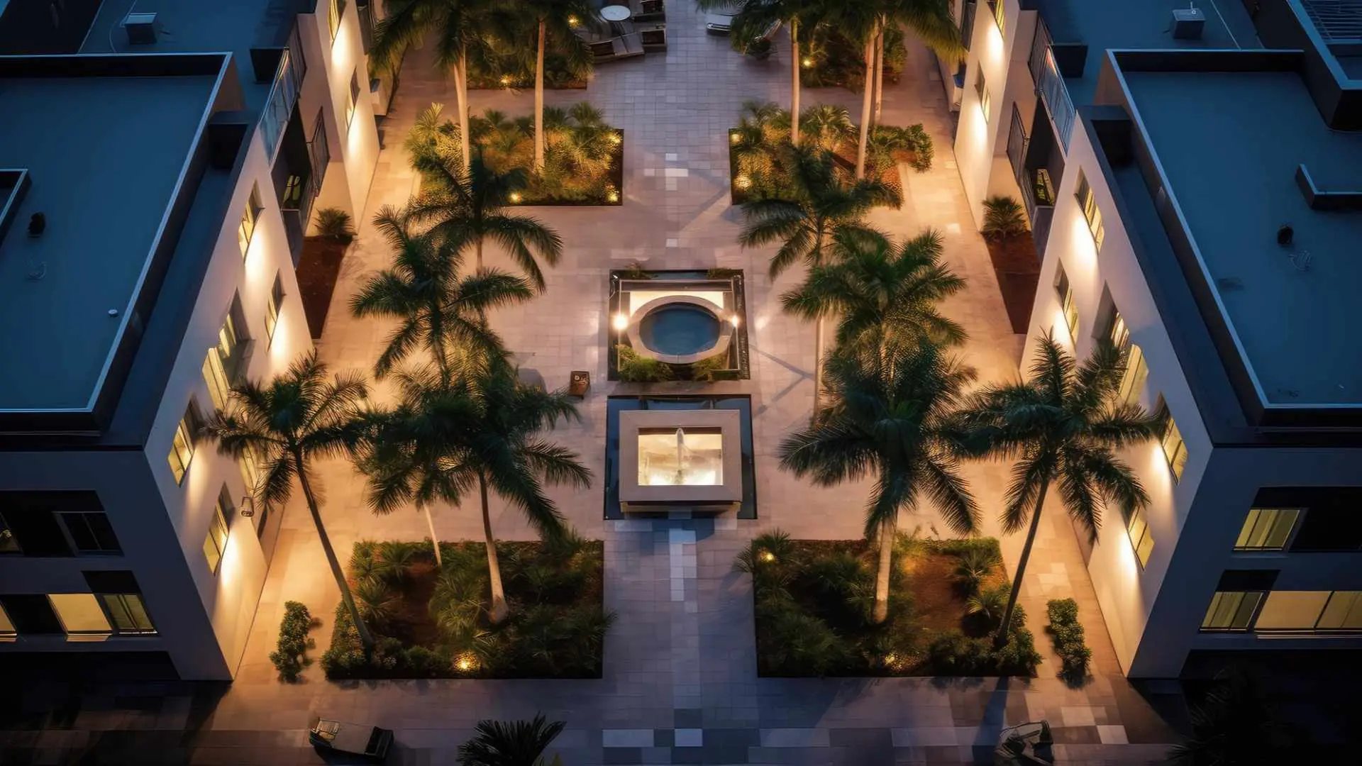 Fachada de Condomínio Moderno